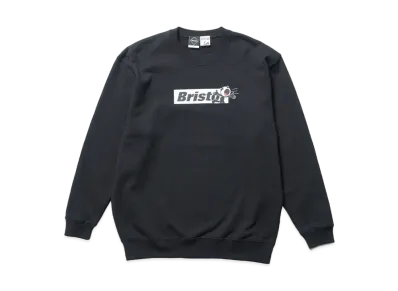 F.C.REAL BRISTOL Felix The Cat Supporter Crewneck Sweat "Black"