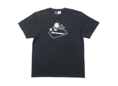 F.C.REAL BRISTOL Felix The Cat Supporter S/S Tee "Black"