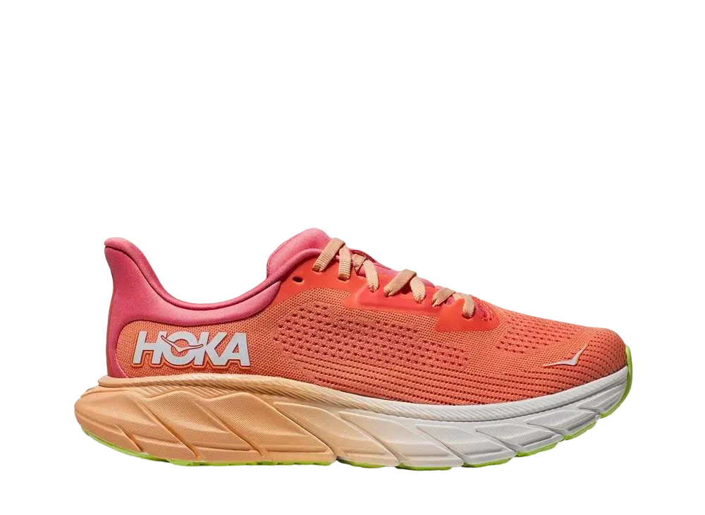 Hoka Women's Arahi 7 "Papaya/Coral"