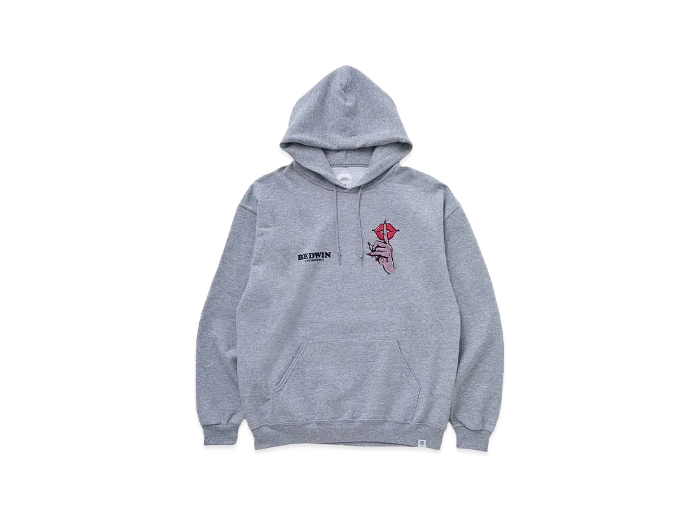 BEDWIN & THE HEARTBREAKERS L/S HOODED SWEAT "TRENT"