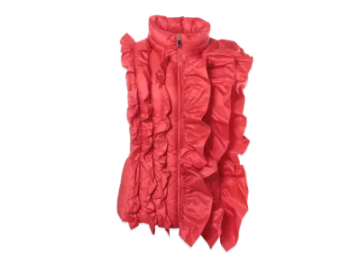 MONCLER Simone Rocha Marianne Down Vest "Red"