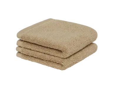 JJJJound Face Towel 2 Pack "Beige"