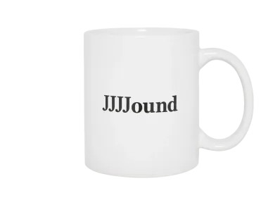 JJJJound Logo Mug "White"