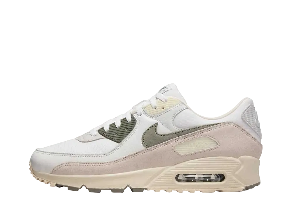 Nike Air Max 90 SE "White/Dark Stucco/Summit White/Phantom/Coconut Milk"