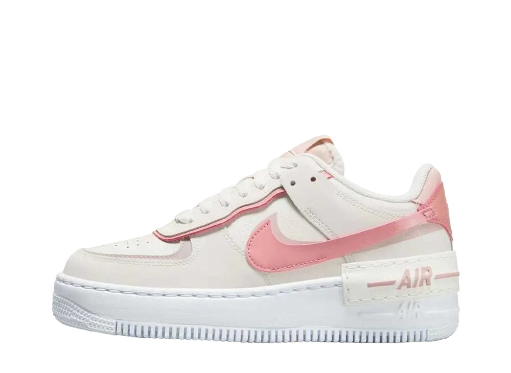ナイキ ウィメンズ エアフォース1 シャドウ "ファントム/レッドスターダスト/ピンクオックスフォード/ホワイト"