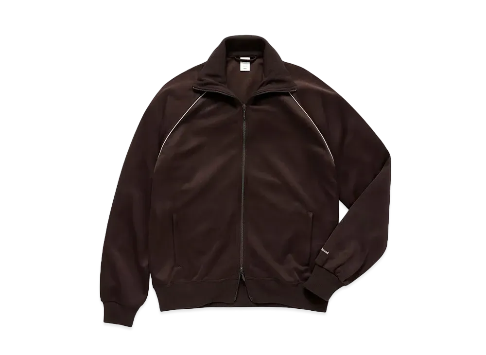 JJJJound Fan Tracksuit Top "Brown Tricot"