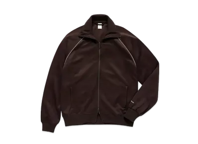 JJJJound Fan Tracksuit Top "Brown Tricot"