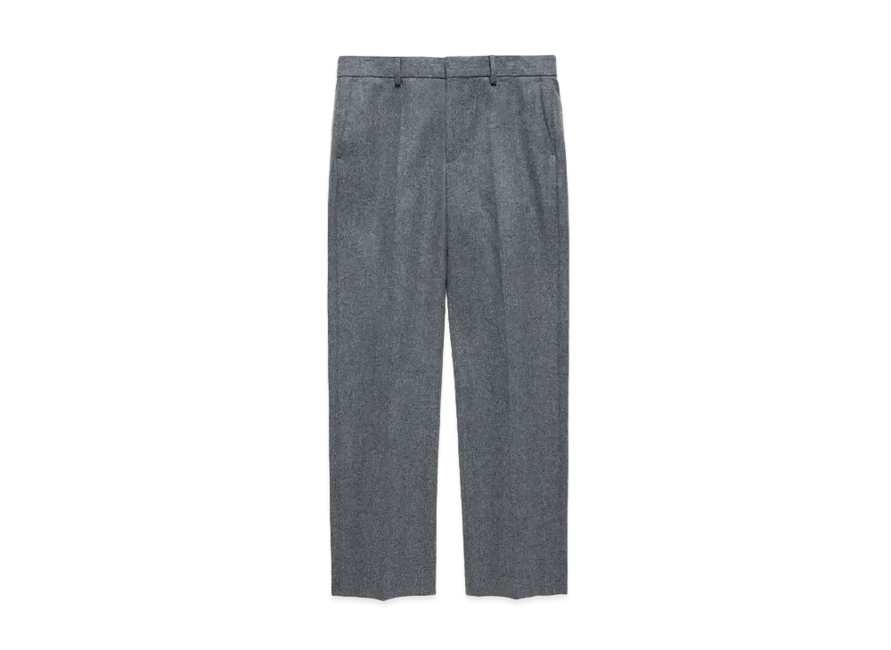 JJJJound Wool Trousers Relaxed "Charcoal Mix"