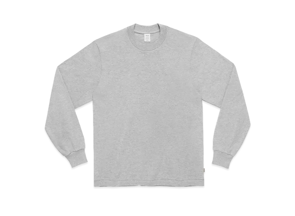 JJJJound J90 Longsleeve "Light Grey Mix"