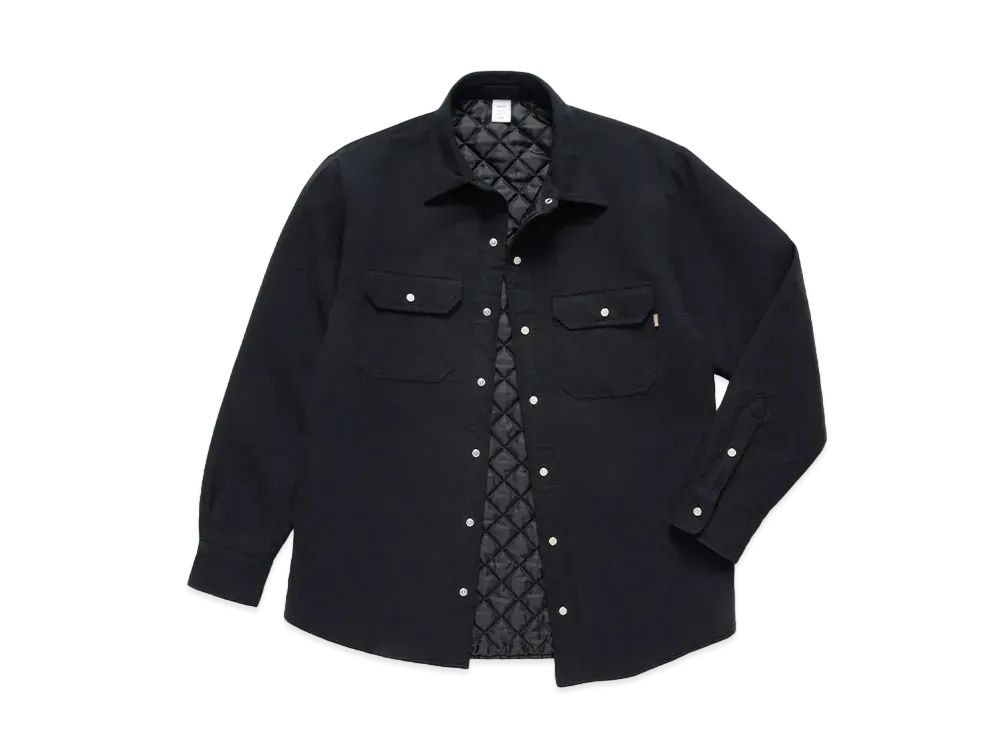 JJJJound Thermal Shirt "Black"