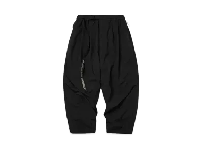 GOOPiMADE® X TIGHTBOOTH Strap Baggy Slacks "Black"