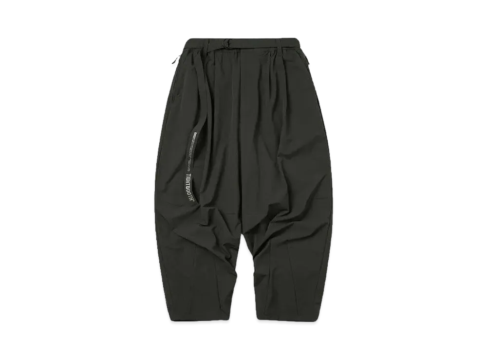 GOOPiMADE® X TIGHTBOOTH Strap Baggy Slacks "Dark Green"