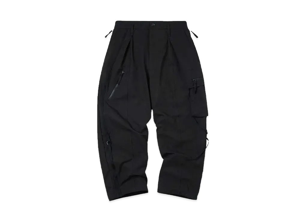 GOOPiMADE® X TIGHTBOOTH Diagram Utility Pants "Black"