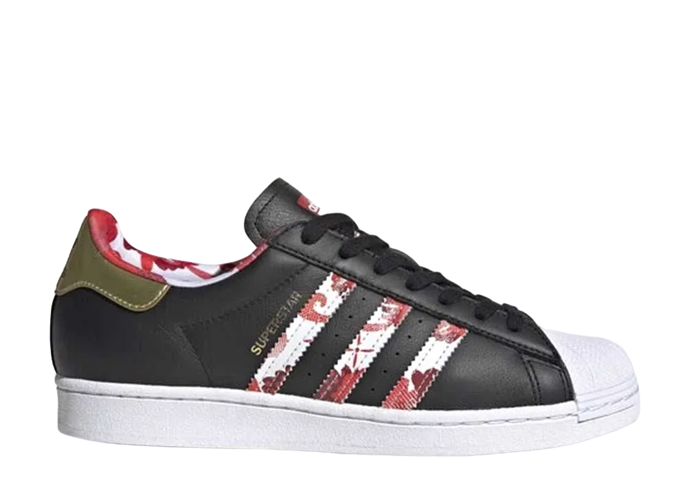 アディダス スーパースター ルナニューイヤー "コアブラック/ゴールドメタリック/クラウドホワイト" (2020)