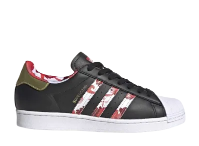 adidas Superstar Lunar New Year "Core Black/Gold Metallic/Cloud White" (2020)