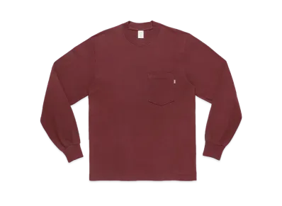 JJJJound J90 Longsleeve Pocket "Burgundy"