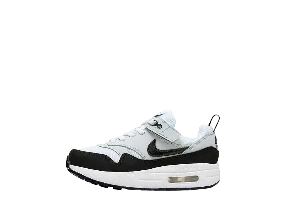 ナイキ PS エアマックス1 イージーオン "ホワイト/ピュアプラチナム/ブラック"(キッズ)