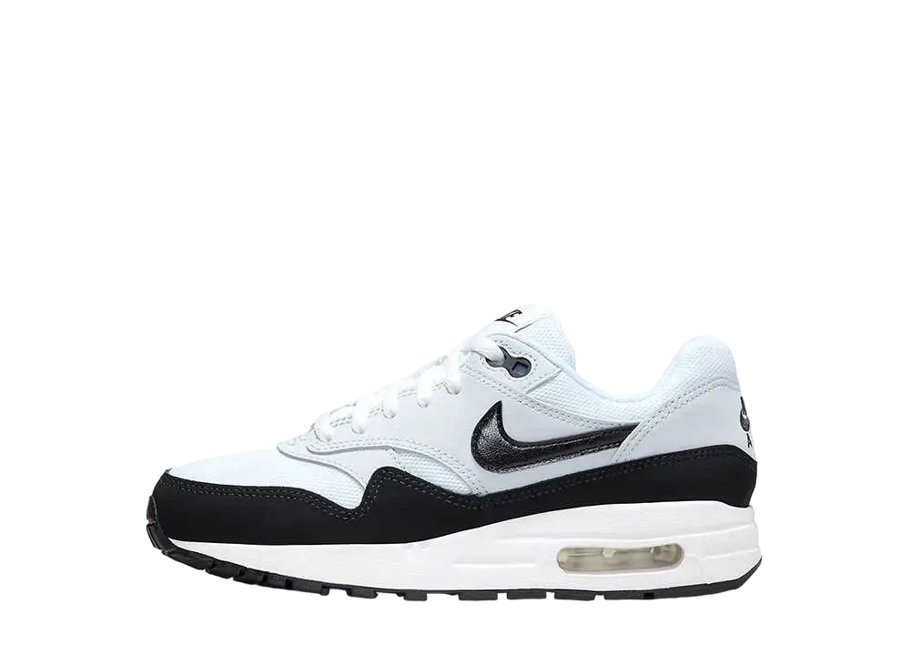 Nike GS Air Max 1 "White/Pure Platinum/Black"