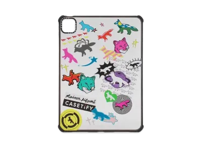 CASETIFY x MAISON KITSUNE Logo Stickers Ipad Case Pro 12.9 "Multi"
