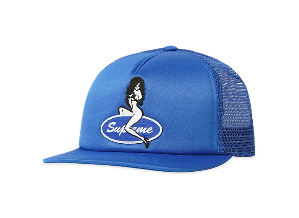 Supreme Pin Up Mesh Back 5-Panel "Royal"