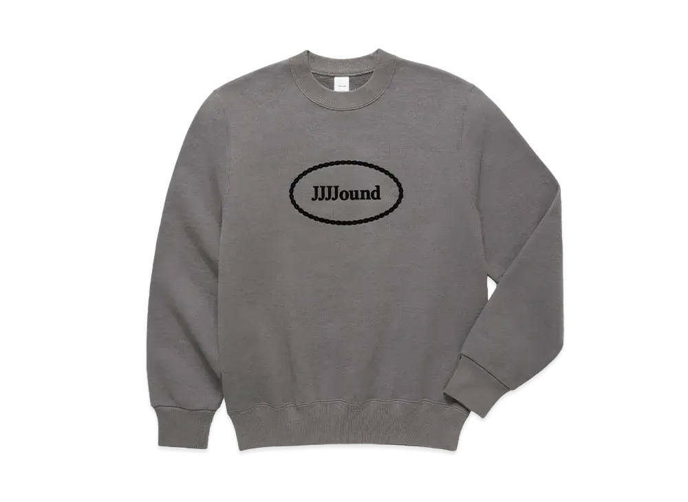 JJJJound J90 Infinite Logo "Charcoal French Terry"