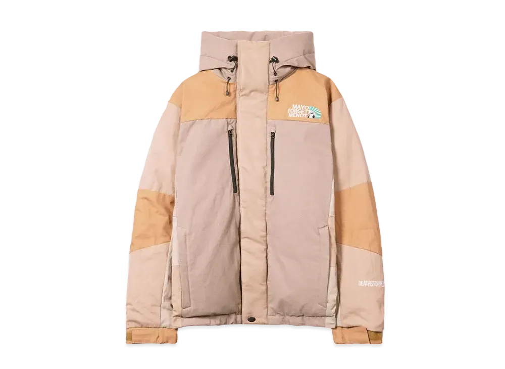 MAYO FORGET ME NOT Embroidery Down Jacket "BEIGE"