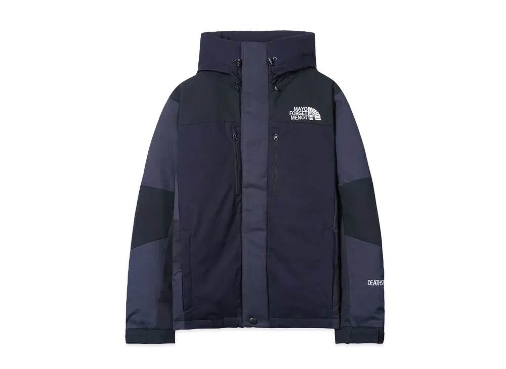 MAYO FORGET ME NOT Embroidery Down Jacket "NAVY"