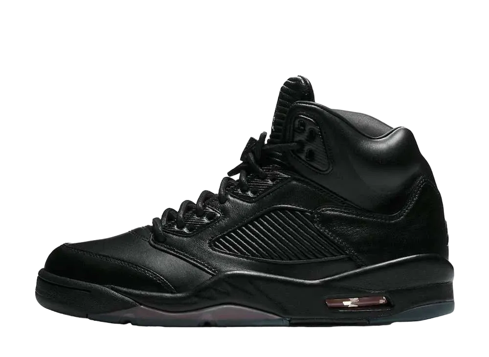 Nike Air Jordan 5 Retro PRM "Triple Black"