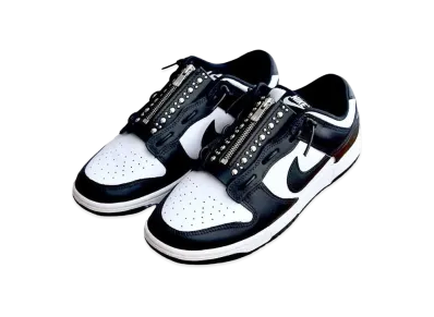 siiran Dunk Custom Zipper Unit Studs Black czdl01sb "BLACK/BLACK"
