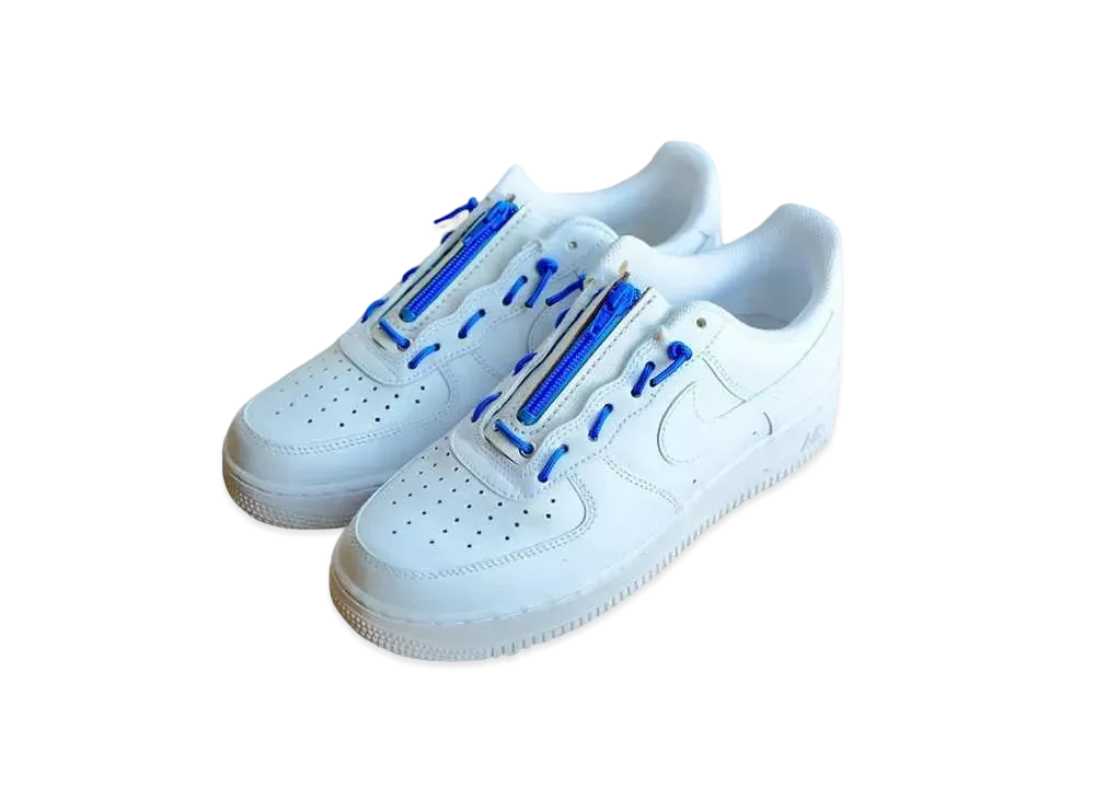 siiran Sneaker Custom Zipper Unit Ice Blue czaf03ib "WHITE/BLUE"