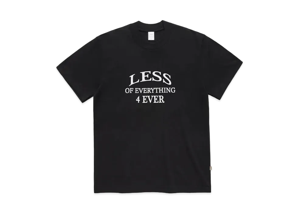 JJJJound Less 4 Ever T-shirt "Black"