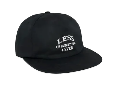 JJJJound Less 4 Ever Cap "Black"