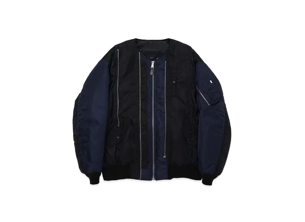 DOGS x AVIREX x FACETASM BUG MA-1 JACKET "BLACK"