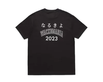 WACKO MARIA x Narukiyo / T-Shirt "Black"