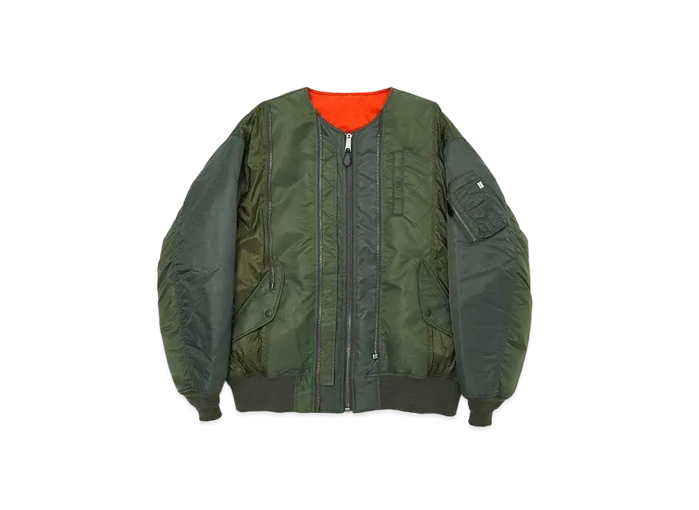 DOGS x AVIREX x FACETASM BUG MA-1 JACKET "KHAKI"