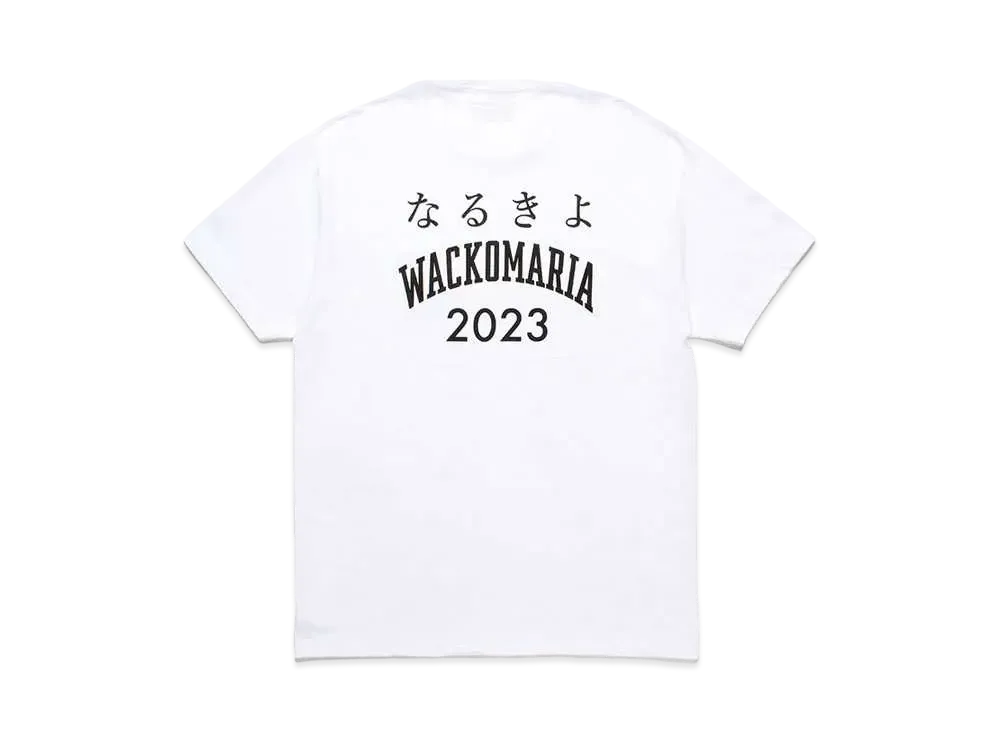 WACKO MARIA x Narukiyo / T-Shirt "White"