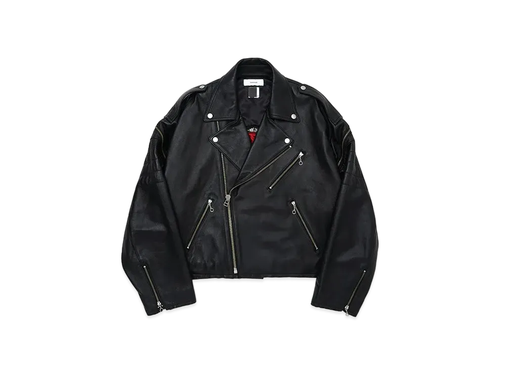 AVIREX x FACETASM ZIP RIDERS JACKET "BLACK"