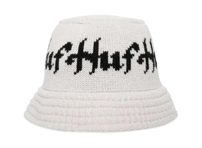 HUF Horus Knit Bucket Hat "Bone"