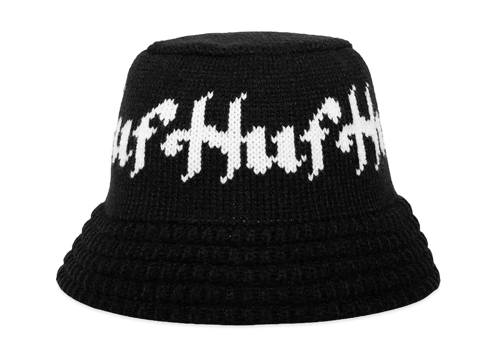 HUF Horus Knit Bucket Hat "Black"