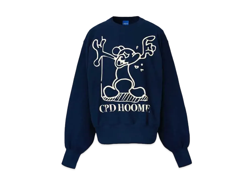 COIN PARKING DELIVERY Shirai Sweat Trainer "Navy"