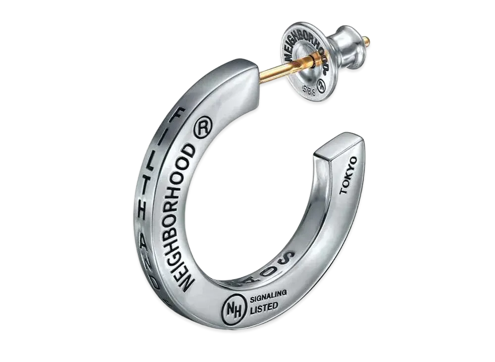 NEIGHBORHOOD x CAREERING NHCR501/S-C RING (SV) "Silver"