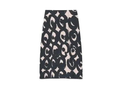 Uniqlo x Marimekko Fleece Skirt "Black"