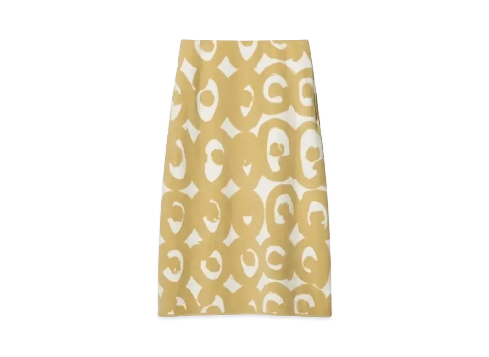 Uniqlo x Marimekko Fleece Skirt "Beige"