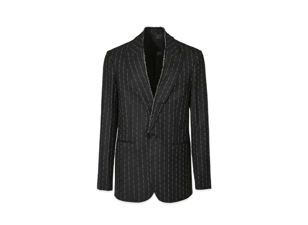 1017 ALYX 9SM Pinstrip Blazer "Black/White"