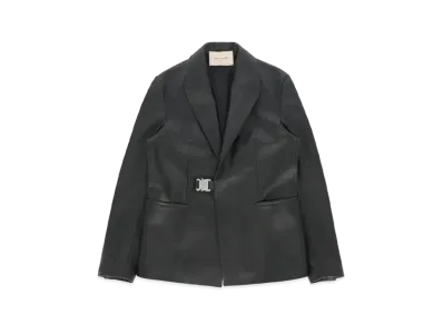 1017 ALYX 9SM Leather Buckle Blazer "Black"