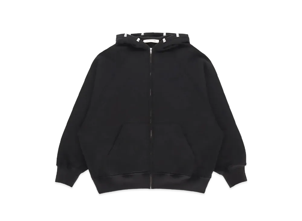 1017 ALYX 9SM Lightercap Hood Zip Sweatshirt "Black"