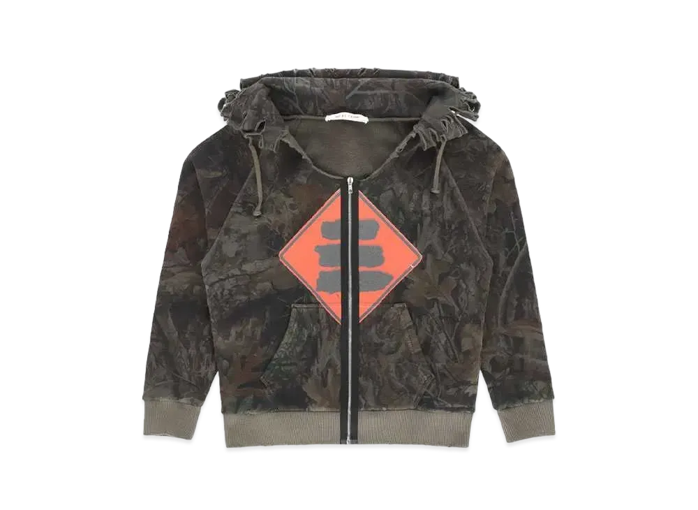 1017 ALYX 9SM Mark Flood Distressed Camo Hoodie "Tree Camo"