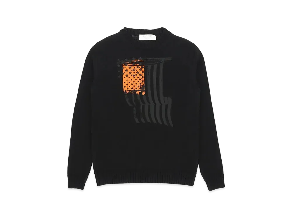 1017 ALYX 9SM Logo Crewneck Sweater "Black"