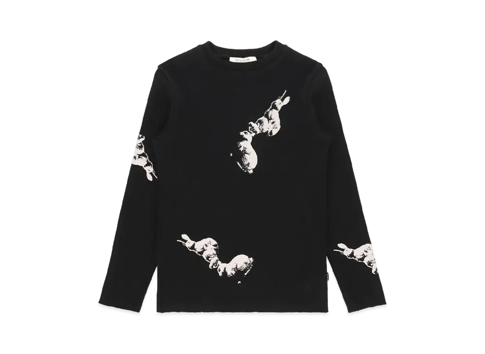 1017 ALYX 9SM Mark Flood Crewneck Sweater "Black"