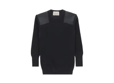 1017 ALYX 9SM Nylon Panel Sweater "Black"